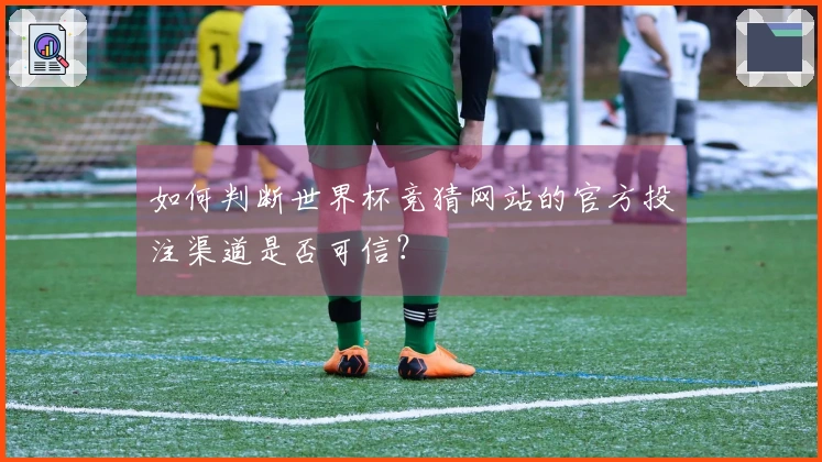 如何判断世界杯竞猜网站的官方投注渠道是否可信？